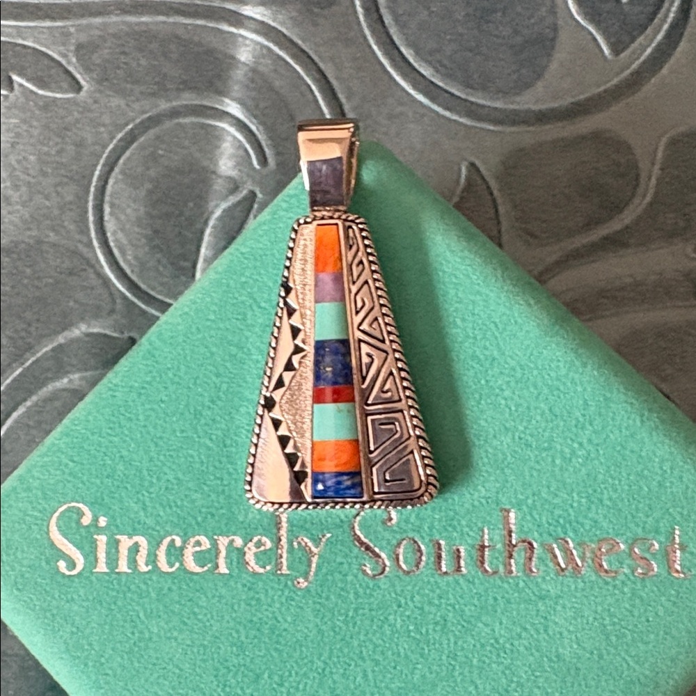 NWOT Carolyn Pollack / Sincerely Southwest Silver Turquoise / Coral /Blue Lapis+